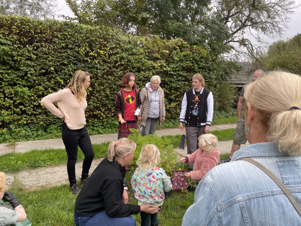 Robijnsbos Voedselbosnieuws – nr. 7, Terugblik Plukthee wandeling